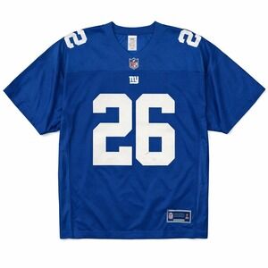 NFL Pro Line Saquon Barkley NY‎ Giants Jersey 26 Blue Mens 2XL